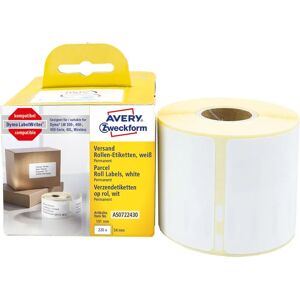 Avery Model AS0722430 - Rectangular Permanent White Labels Avery Model AS0722430 - Rectangular Permanent White Labels