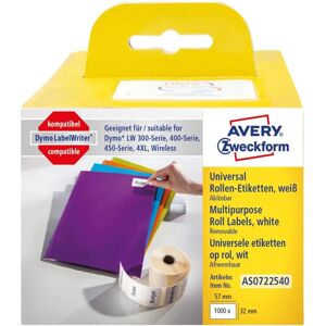 Avery Model AS0722540 Self-Adhesive Rectangle Labels - Label Avery Model AS0722540 Self-Adhesive Rectangle Labels - Label