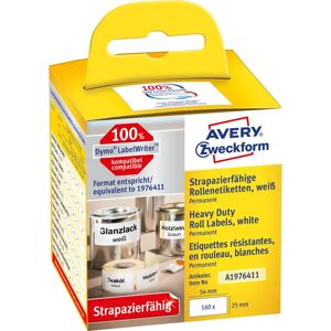 Avery A1976411 White Waterproof Labels - 160 pcs Avery A1976411 White Waterproof Labels - 160 pcs