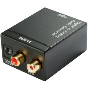 Hapena 48201 Convertisseur audio noir - audio converter Hapena 48201 Convertisseur audio noir - audio converter