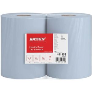 Katrin Blau XXL Reinigungstücher - 2 Rollen, 38x190m Katrin Blau XXL Reinigungstücher - 2 Rollen, 38x190m