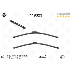 SWF Tuulilasinpyyhkijän terä 119323 - Set for Audi/Seat SWF Tuulilasinpyyhkijän terä 119323 - Set for Audi/Seat