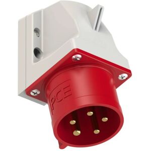 PCE Male CEE 32A 5-Pole Wall Outlet - Wall Outlet PCE Male CEE 32A 5-Pole Wall Outlet - Wall Outlet