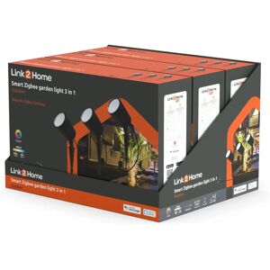 Link2Home L2H-ODRLIGHT3IN1 Zigbee Smart Garden Light Kit - Outdoor Lighting Solution Link2Home L2H-ODRLIGHT3IN1 Zigbee Smart Garden Light Kit - Outdoor Lighting Solution
