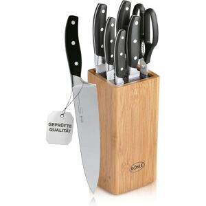 Zestaw 7 noży RÖSLE Cuisine - Bambusowy blok na noże Zestaw 7 noży RÖSLE Cuisine - Bambusowy blok na noże