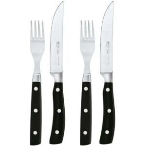 Rösle 4 piezas juego de cubiertos para barbacoa - Juego de cubiertos Rösle 4 piezas juego de cubiertos para barbacoa - Juego de cubiertos