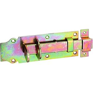 Zamek Albert's - 180x64mm - Stal, Żółty Zamek Albert's - 180x64mm - Stal, Żółty