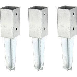 ALBERTS Bodenhülse - 71 x 71 mm, Feuerverzinkt, Stahl - Bodenanker für Zaun ALBERTS Bodenhülse - 71 x 71 mm, Feuerverzinkt, Stahl - Bodenanker für Zaun