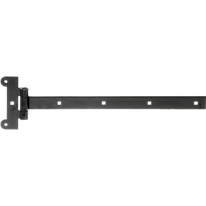 ALBERTS 307011 Steel Hinges - Black - 391mm x 30mm - 121mm x 51mm - Hinges ALBERTS 307011 Steel Hinges - Black - 391mm x 30mm - 121mm x 51mm - Hinges