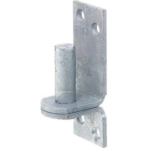 Gancho DI de acero Alberts - 16mm, placa 115x40mm - Bisagra Gancho DI de acero Alberts - 16mm, placa 115x40mm - Bisagra