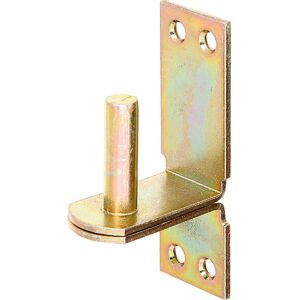 Accessoires de portail GAH-Alberts 311353 - Acier galvanisé, 10 mm de diamètre, plaque 90x30 mm - Publicité Accessoires de portail GAH-Alberts 311353 - Acier galvanisé, 10 mm de diamètre, plaque 90x30 mm - Publicité