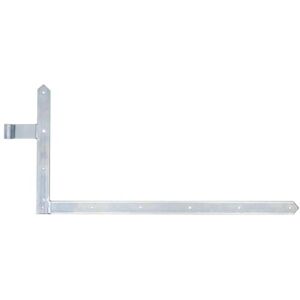 Alberts Galvanized Steel Gate Corner Bracket - 400x800mm - Hinged Door Fitting Alberts Galvanized Steel Gate Corner Bracket - 400x800mm - Hinged Door Fitting