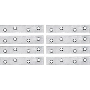Gah Alberts Stalowa płyta łącząca - 80x15mm - 8 szt Gah Alberts Stalowa płyta łącząca - 80x15mm - 8 szt