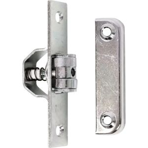 Gah-Alberts Door Lock Plate - 18x90mm Galvanized Steel for Swing Doors Gah-Alberts Door Lock Plate - 18x90mm Galvanized Steel for Swing Doors