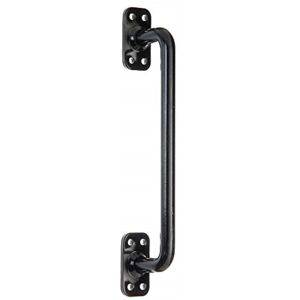 ALBERTS 419103 Steel Door Handle - Black Powder Coated - 275mm ALBERTS 419103 Steel Door Handle - Black Powder Coated - 275mm