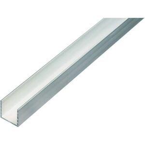 Alberts U-profile Aluminium - 1m, 2m - Durable, Versatile Alberts U-profile Aluminium - 1m, 2m - Durable, Versatile