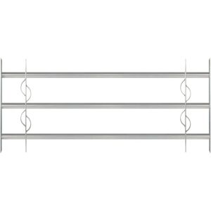 ALBERTS Fensterschutzgitter - Verstellbar, Silber, Stahl - Sicherheit ALBERTS Fensterschutzgitter - Verstellbar, Silber, Stahl - Sicherheit