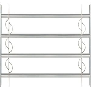 ALBERTS Secorino Style Fensterschutzgitter - Verstellbar 70-105cm, Silber ALBERTS Secorino Style Fensterschutzgitter - Verstellbar 70-105cm, Silber