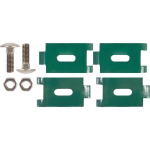 Alberts Galvanized Corner Connector - Double Mesh Panel Connection Alberts Galvanized Corner Connector - Double Mesh Panel Connection