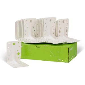 Albert's Steel Corner Bracket - Reinforced, Zinc-Coated, 90x90x65mm Albert's Steel Corner Bracket - Reinforced, Zinc-Coated, 90x90x65mm