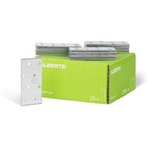 GAH Zinc-Coated Steel Connector - 80x40mm - 8 Holes - Sendzimir Galvanized GAH Zinc-Coated Steel Connector - 80x40mm - 8 Holes - Sendzimir Galvanized