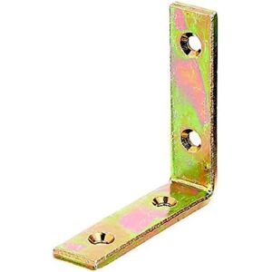 Alberts Stahlbalkenwinkel - Galvanisiert, 80x80x20mm, Einfach zu Montieren Alberts Stahlbalkenwinkel - Galvanisiert, 80x80x20mm, Einfach zu Montieren
