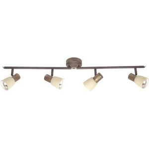 Brilliant Luca 4-Light Ceiling Spotlights - Adjustable & Dimmable Brilliant Luca 4-Light Ceiling Spotlights - Adjustable & Dimmable