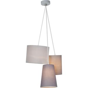 Lampada a Sospensione Grigia Trial di Brilliant - Lampada a Soffitto Lampada a Sospensione Grigia Trial di Brilliant - Lampada a Soffitto