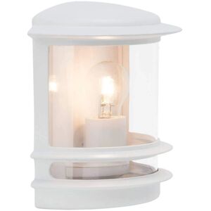 Lampada da Parete Esterna Bianca 60W E27 Modello Lampada da Parete Esterna Bianca 60W E27 Modello