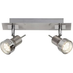 Brilliant Kassandra LED Spot Bar 2-Huvuden Krom - LED Spotlights Brilliant Kassandra LED Spot Bar 2-Huvuden Krom - LED Spotlights