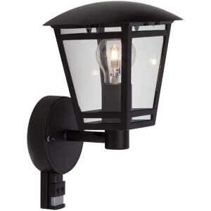 Brilliant Riley Wall Light - Motion Sensor, Outdoor, Black Brilliant Riley Wall Light - Motion Sensor, Outdoor, Black