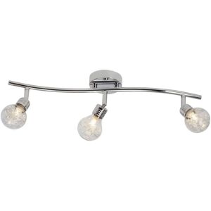 Lampadina a 3 fiamme Cromata BRILLIANT - Tipo QT14 G9 28W Lampadina a 3 fiamme Cromata BRILLIANT - Tipo QT14 G9 28W