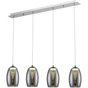 Brilliant Metropolis Hängeleuchte - 4-flammig, höhenverstellbar, LED Brilliant Metropolis Hängeleuchte - 4-flammig, höhenverstellbar, LED