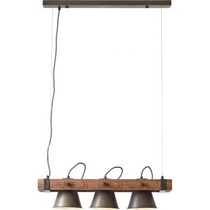 Brilliant Decca Pendelleuchte - Schwarzstahl - 3-flammig - IP20 Brilliant Decca Pendelleuchte - Schwarzstahl - 3-flammig - IP20