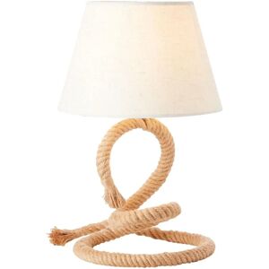 Stolní lampa Sailor od Brilliant - Přírodní/Bílá Stolní lampa Sailor od Brilliant - Přírodní/Bílá