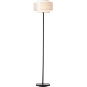 BRILLIANT Odar Stehlampe - Schwarz/Beige - Ø36cm, 152,5cm H BRILLIANT Odar Stehlampe - Schwarz/Beige - Ø36cm, 152,5cm H