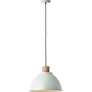 Visící lampa Brilliant Erena - Světle zelená, Kov/dřevo, 38cm Visící lampa Brilliant Erena - Světle zelená, Kov/dřevo, 38cm