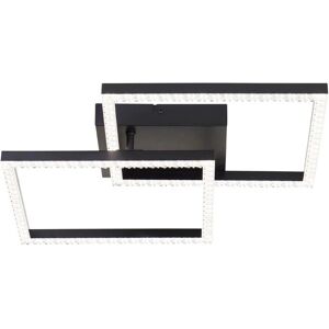 Luce a Soffitto LED Ranni di Brilliant - Moderna 41x41cm, Nera, Regolabile Luce a Soffitto LED Ranni di Brilliant - Moderna 41x41cm, Nera, Regolabile