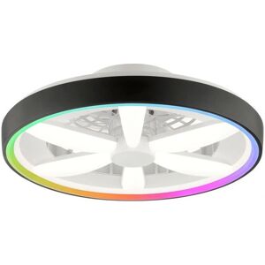 Brilliant G80935/06 LED Plafondlamp - Zwart, 1 Fitting, Ø 48cm, H 15cm Brilliant G80935/06 LED Plafondlamp - Zwart, 1 Fitting, Ø 48cm, H 15cm