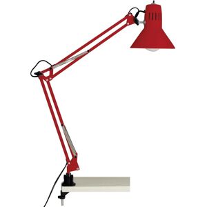 BRILLIANT Klemmlampe Hobby Rot - Schreibtischlampe für Normallampen BRILLIANT Klemmlampe Hobby Rot - Schreibtischlampe für Normallampen