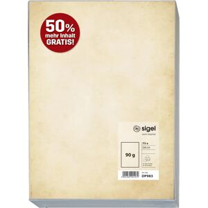 Sigel Vintage A4 Copy Paper - 75 Sheets Sigel Vintage A4 Copy Paper - 75 Sheets