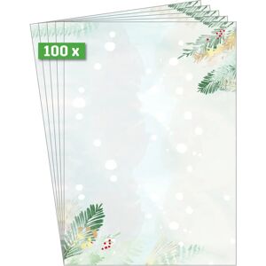 SIGEL Christmas Forest A4 Paper - 90g/m², 100 Sheets SIGEL Christmas Forest A4 Paper - 90g/m², 100 Sheets