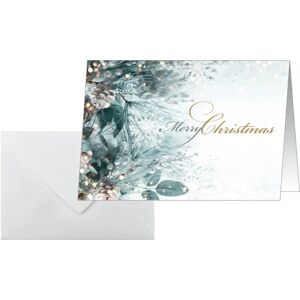 Cartes de Noël Sigel Eucalyptus magic - Format A6 paysage - 25 pièces - Publicité Cartes de Noël Sigel Eucalyptus magic - Format A6 paysage - 25 pièces - Publicité