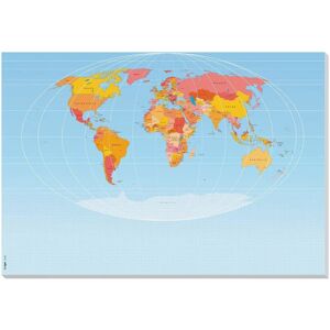 Sigel HO560 Desk Pad - World Map, 59.5x41 cm, 30 Sheets Sigel HO560 Desk Pad - World Map, 59.5x41 cm, 30 Sheets