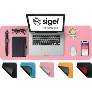 Sigel SA605 Mouse Pad - Rose, Silver - Desk Accessory Sigel SA605 Mouse Pad - Rose, Silver - Desk Accessory