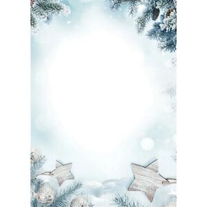 Sigel DP312 Kunstpapier - Schneestern-Design - 25 Blätter Sigel DP312 Kunstpapier - Schneestern-Design - 25 Blätter