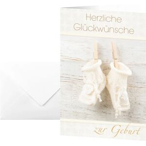 Sigel Glückwunschkarte Baby - DIN A6 115x170mm 220g VE=10 Sigel Glückwunschkarte Baby - DIN A6 115x170mm 220g VE=10