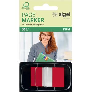 Sigel HN491 Self-Adhesive Label - Red Rectangle 50 pcs Sigel HN491 Self-Adhesive Label - Red Rectangle 50 pcs