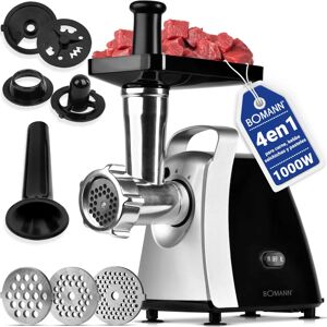 Bomann FW 6067 Köttkvarn - 1000W med tillbehör Bomann FW 6067 Köttkvarn - 1000W med tillbehör