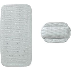 KLEINE WOLKE Calypso Silver Bathtub Mat - Bathtub Mat KLEINE WOLKE Calypso Silver Bathtub Mat - Bathtub Mat